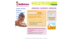 Desktop Screenshot of bebinou.com